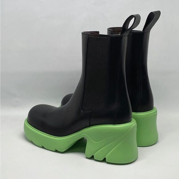 Bottega Veneta Black Flash Chelsea Boots size 38 - Picture 8 of 14